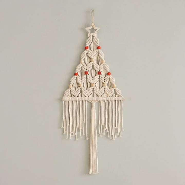 HOLLY - MACRAMÉ CHRISTMAS TREE HANGING