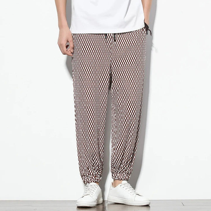 Verve Checker Trousers