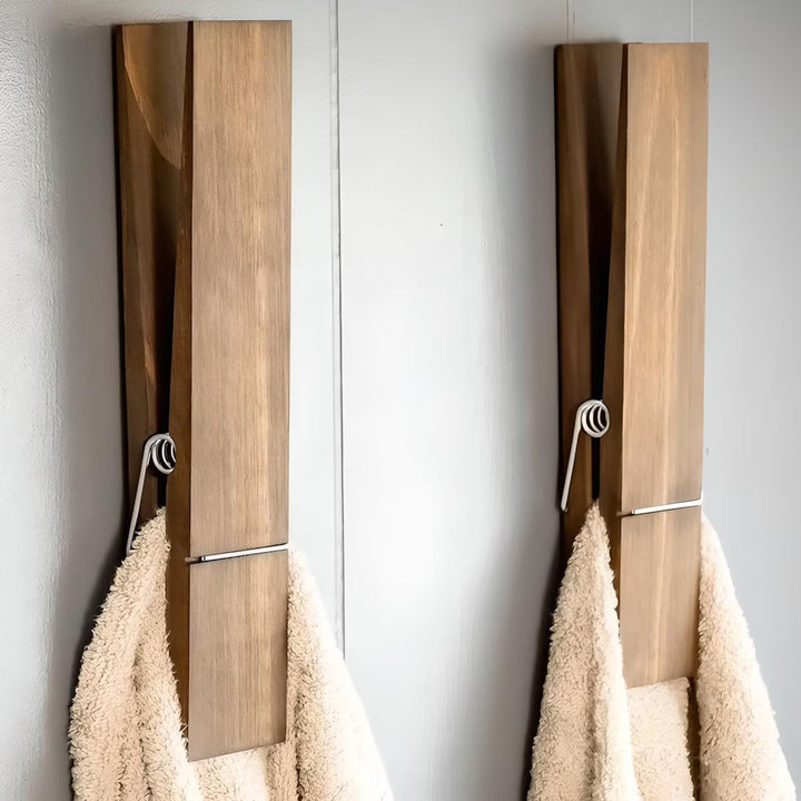 GIANT CLOTHESPIN - TOWEL HOLDERS