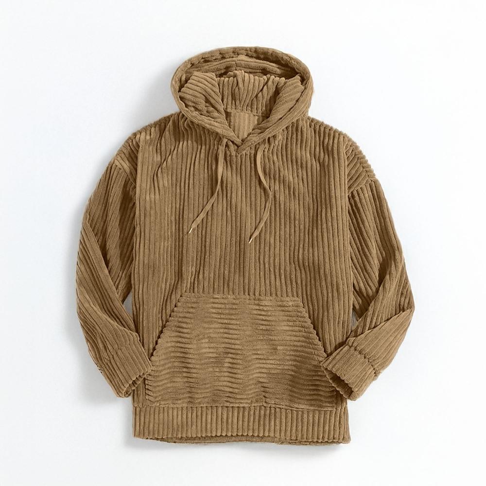 VELSION - THICK CORDUROY HOODIE