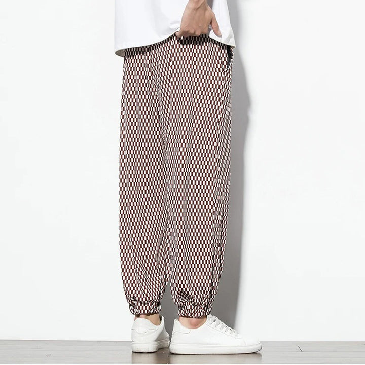 Verve Checker Trousers