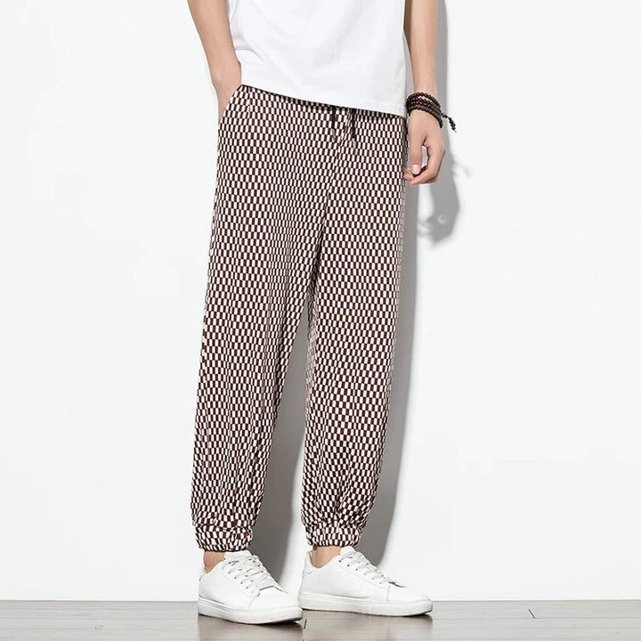 Verve Checker Trousers