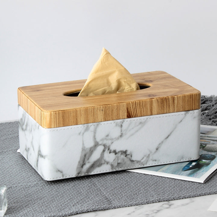 MARBLEWOOD - TISSUE BOX COVER