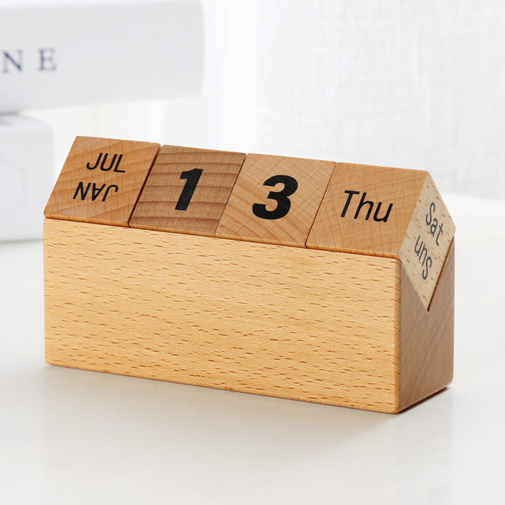 TIMBERFLIP - WOODEN CUBE CALENDAR