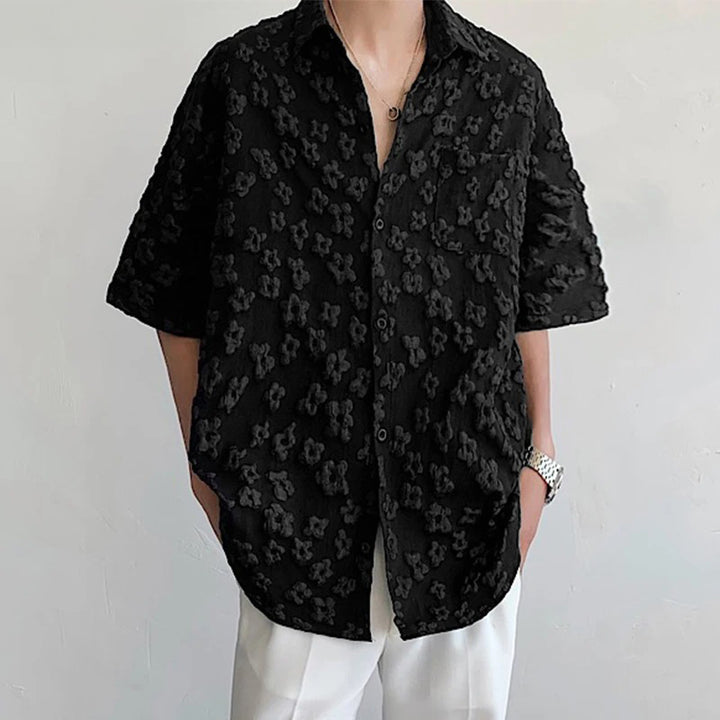 Midnight Floral Casual Shirt