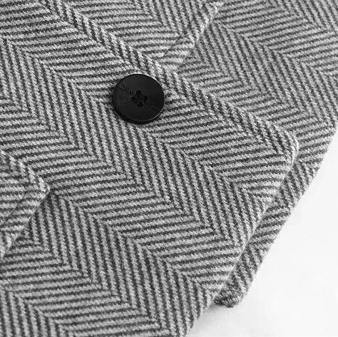 Herringbone Cashmere Jacket