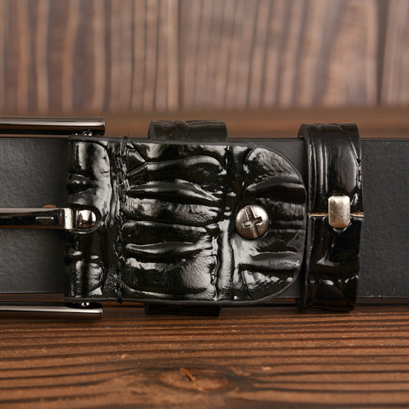 The Scaled Genuine Leather Belt