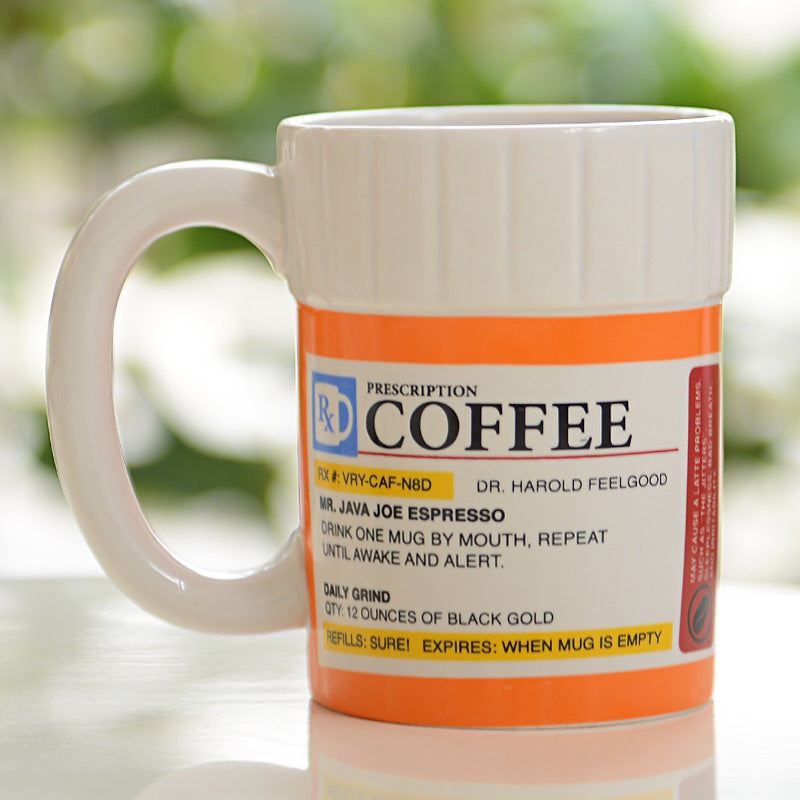 Morning Prescription Caffeine Mug