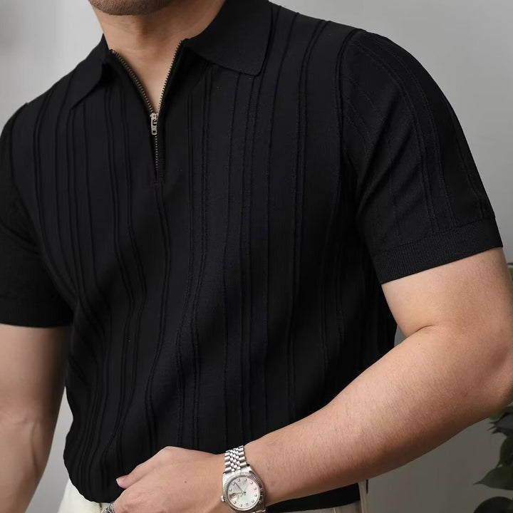 SIGNATURE - TAILORED ZIP POLO