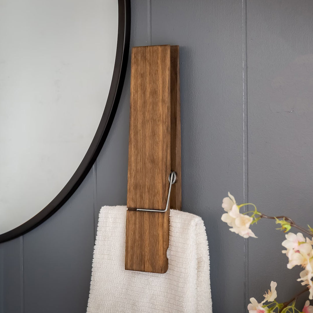 GIANT CLOTHESPIN - TOWEL HOLDERS