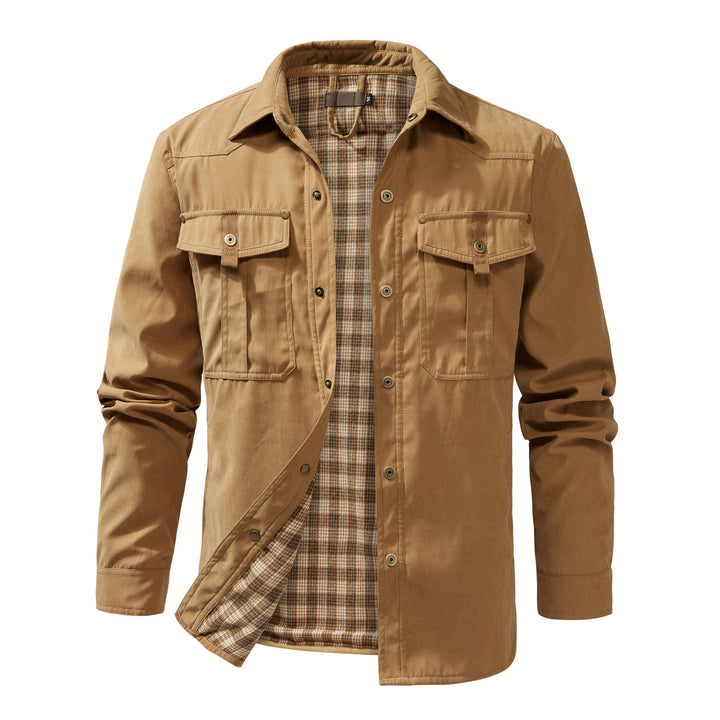 GRIFFIN - PLAID LINED JACKET