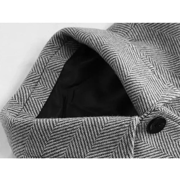 Herringbone Cashmere Jacket