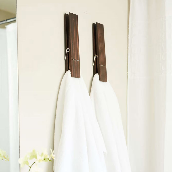 GIANT CLOTHESPIN - TOWEL HOLDERS