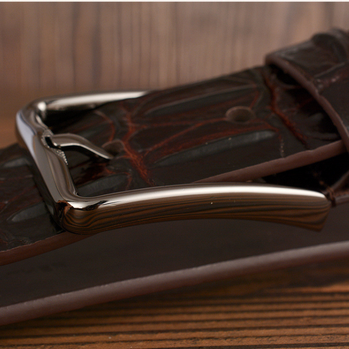 The Scaled Genuine Leather Belt