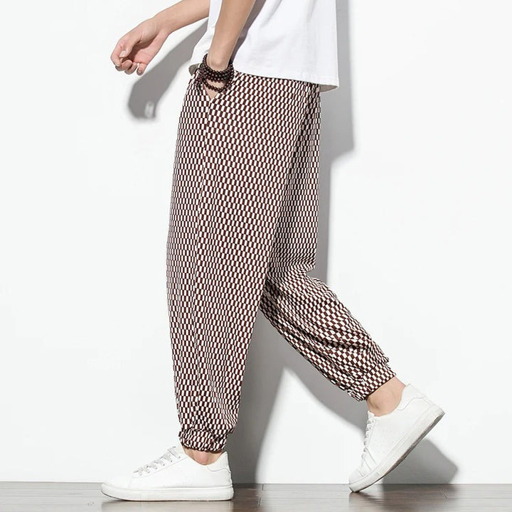 Verve Checker Trousers