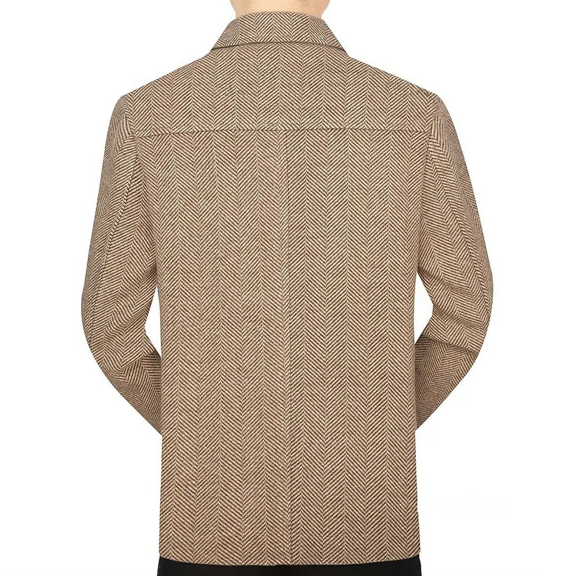 Herringbone Cashmere Jacket