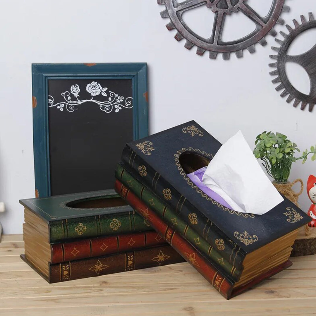 BOOK - TISSUE BOX COVER