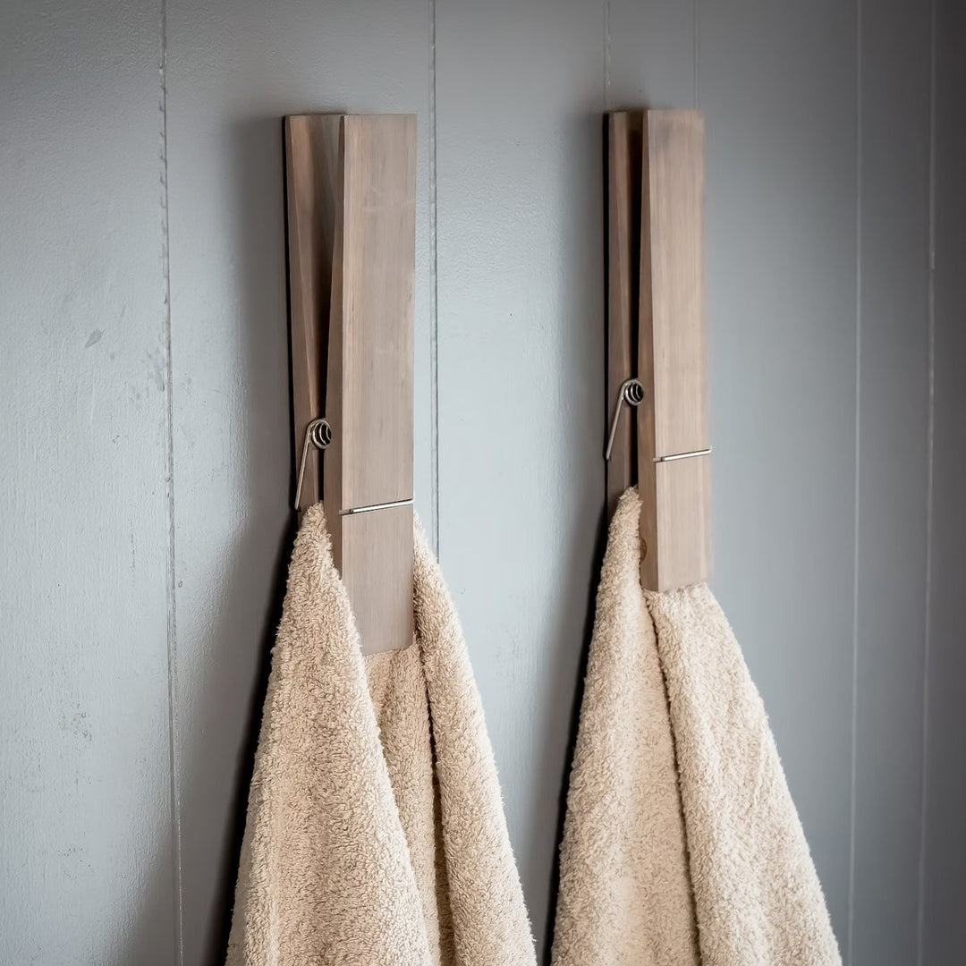 GIANT CLOTHESPIN - TOWEL HOLDERS