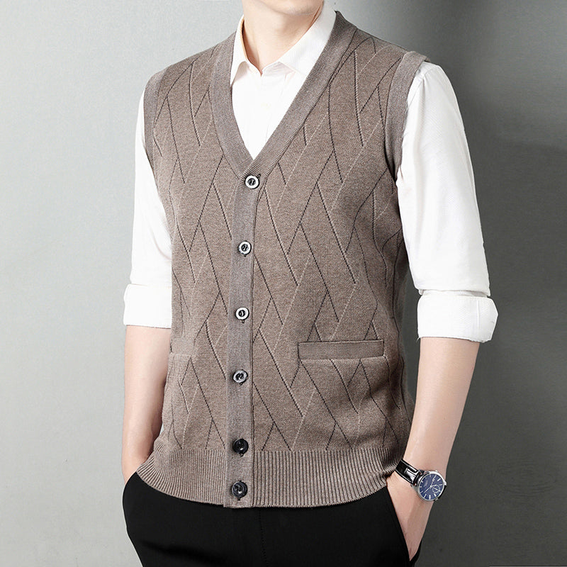 The Percival - Gentleman's Wool Cardigan