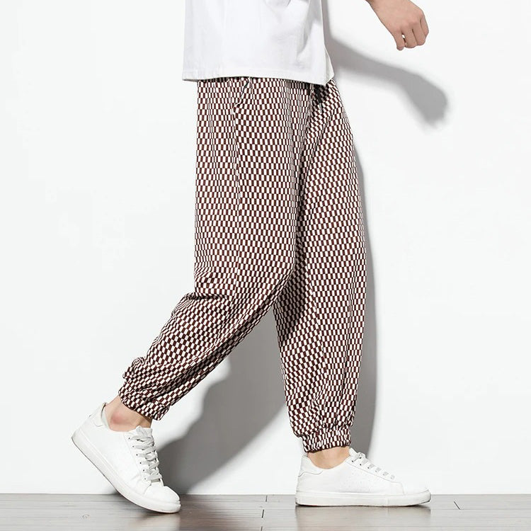 Verve Checker Trousers