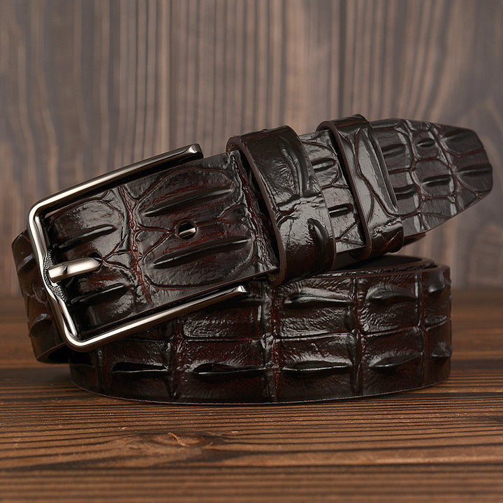 The Scaled Genuine Leather Belt