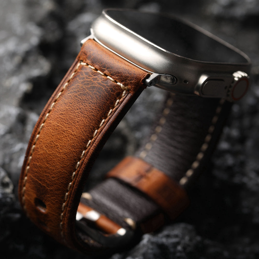 VALOR - LEATHER APPLE WATCH BAND