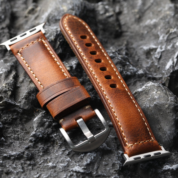 VALOR - LEATHER APPLE WATCH BAND