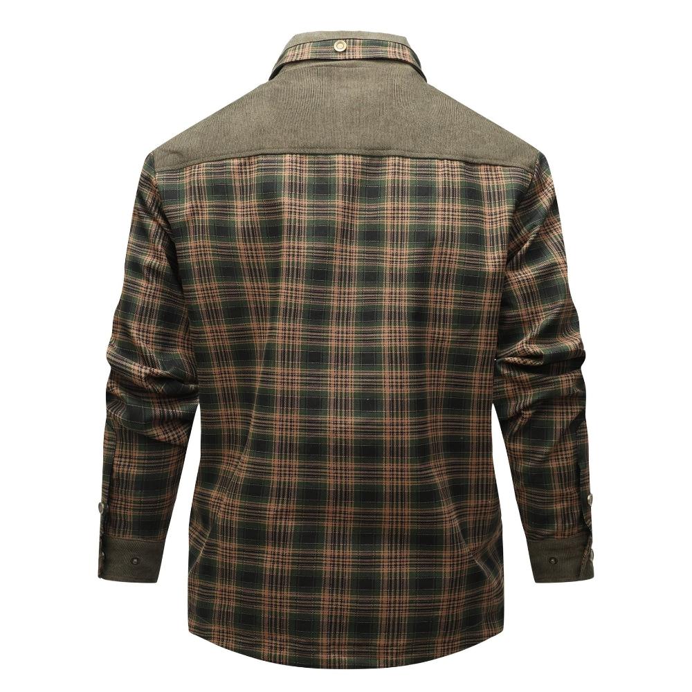 BRONSON - PLAID FLANNEL JACKET