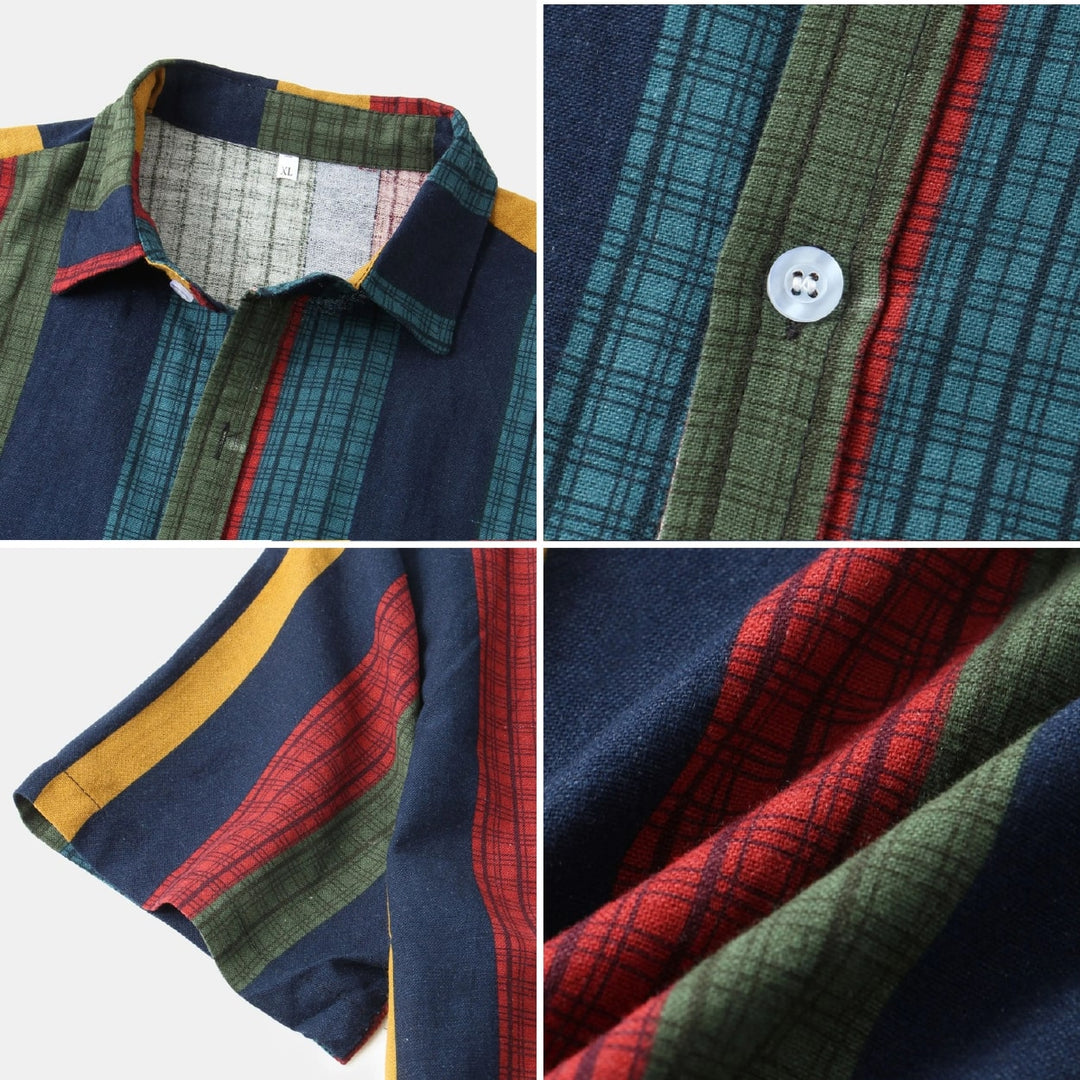 COLORBLOCK - VIBRANT PATCHWORK SHIRT