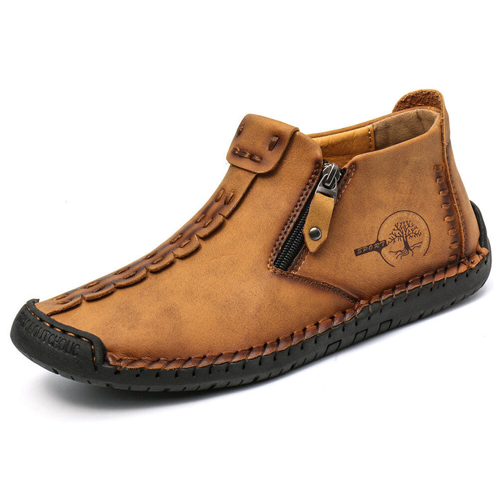 TrekZip Hand Stitched Leather Boots