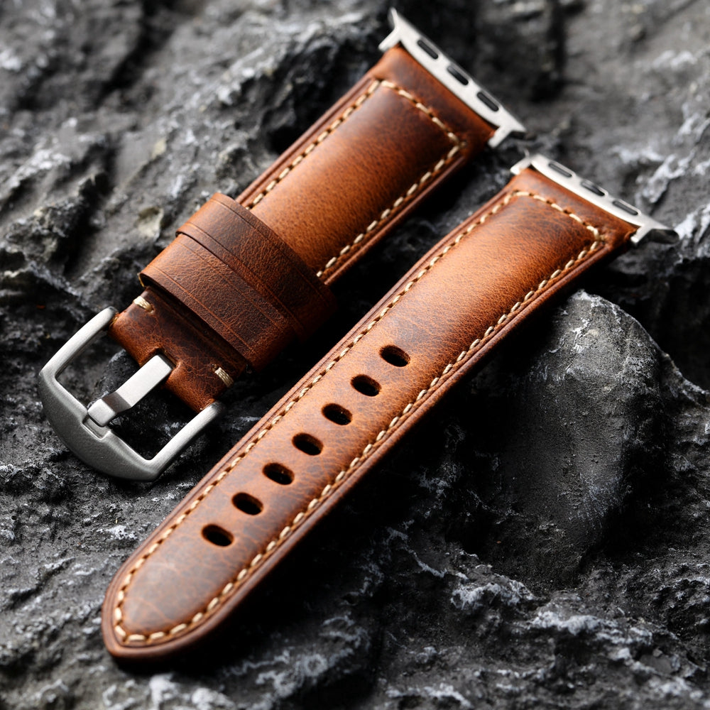 VALOR - LEATHER APPLE WATCH BAND