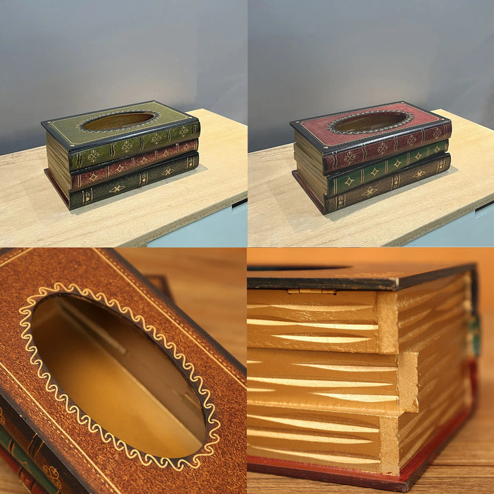 BOOK - TISSUE BOX COVER