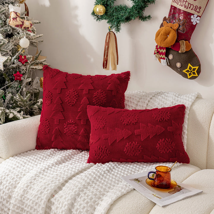 MERRY - CHRISTMAS PILLOW COVER