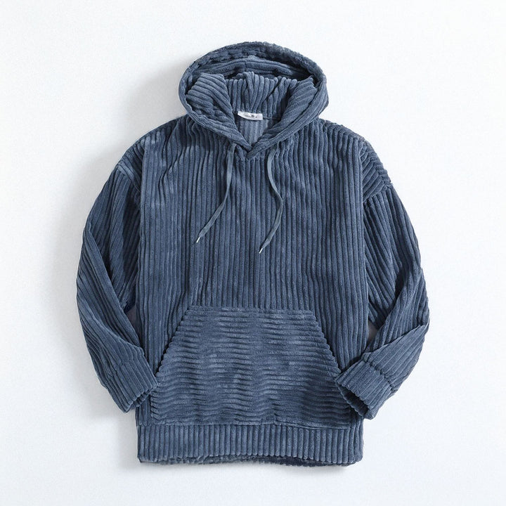 VELSION - THICK CORDUROY HOODIE