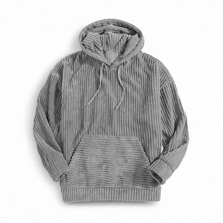 VELSION - THICK CORDUROY HOODIE