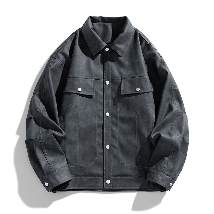 WESTGATE - LEATHER TRUCKER JACKET