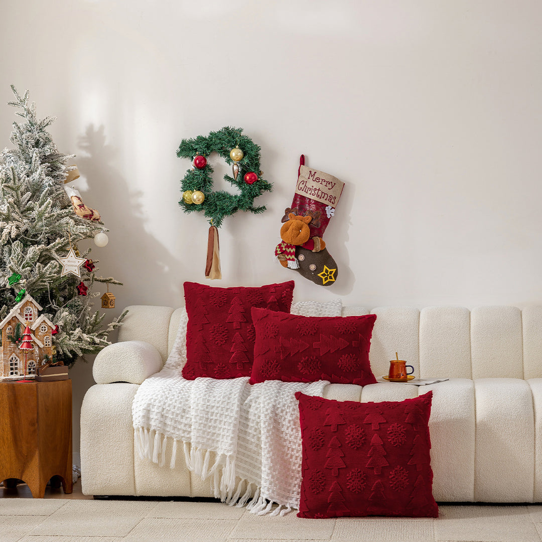 MERRY - CHRISTMAS PILLOW COVER