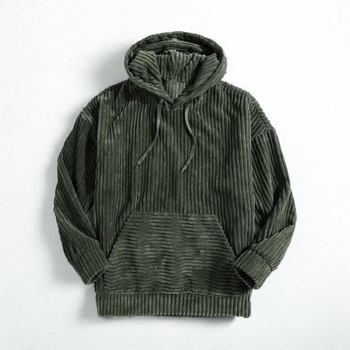 VELSION - THICK CORDUROY HOODIE