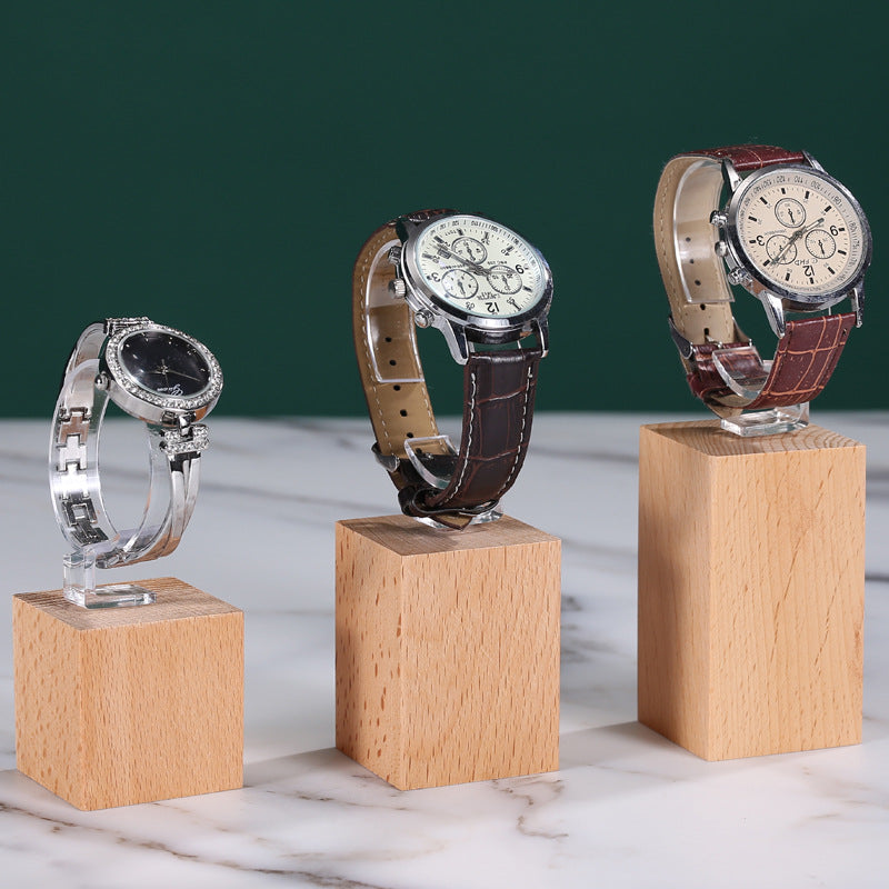 RENDON - WOODEN TIMEPIECE DISPLAY