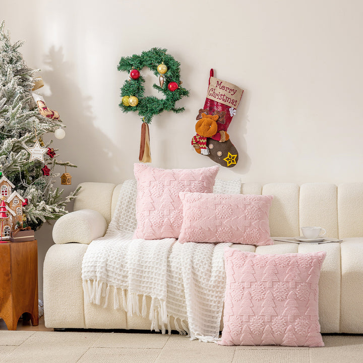 MERRY - CHRISTMAS PILLOW COVER