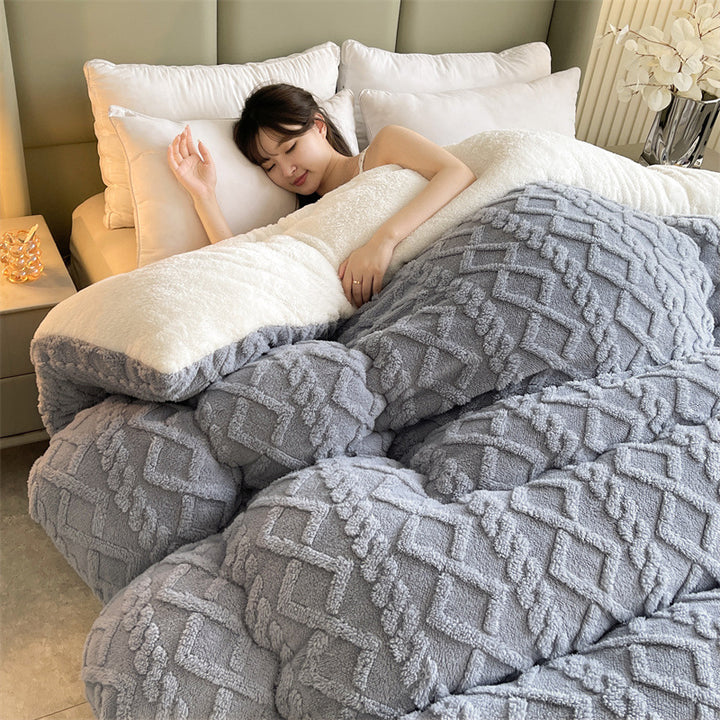 MUFFLE - SHERPA WEIGHTED BLANKET