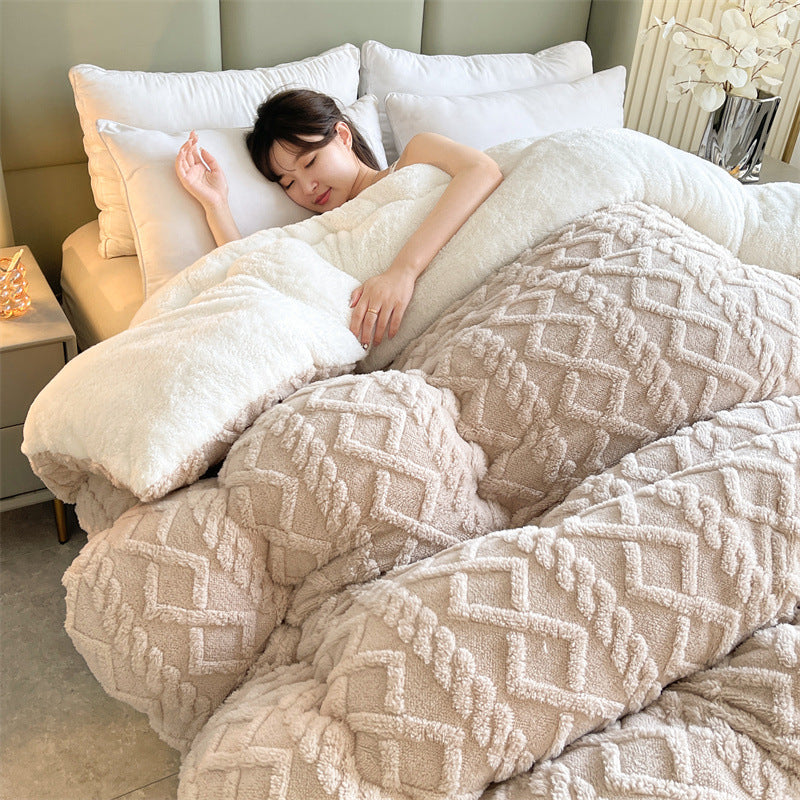 MUFFLE - SHERPA WEIGHTED BLANKET