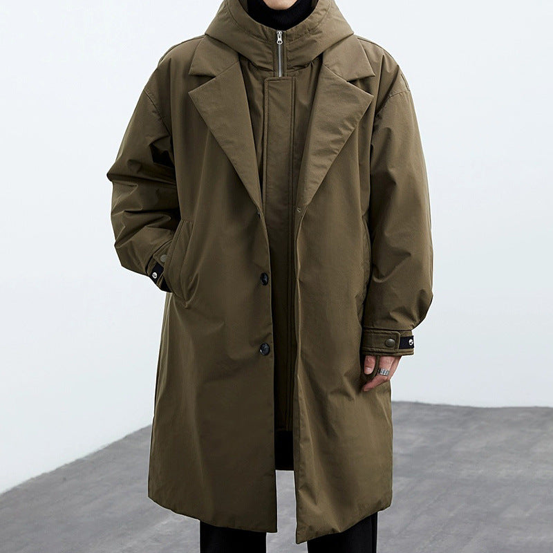 BRAMLEY - LAYERED TRENCH COAT