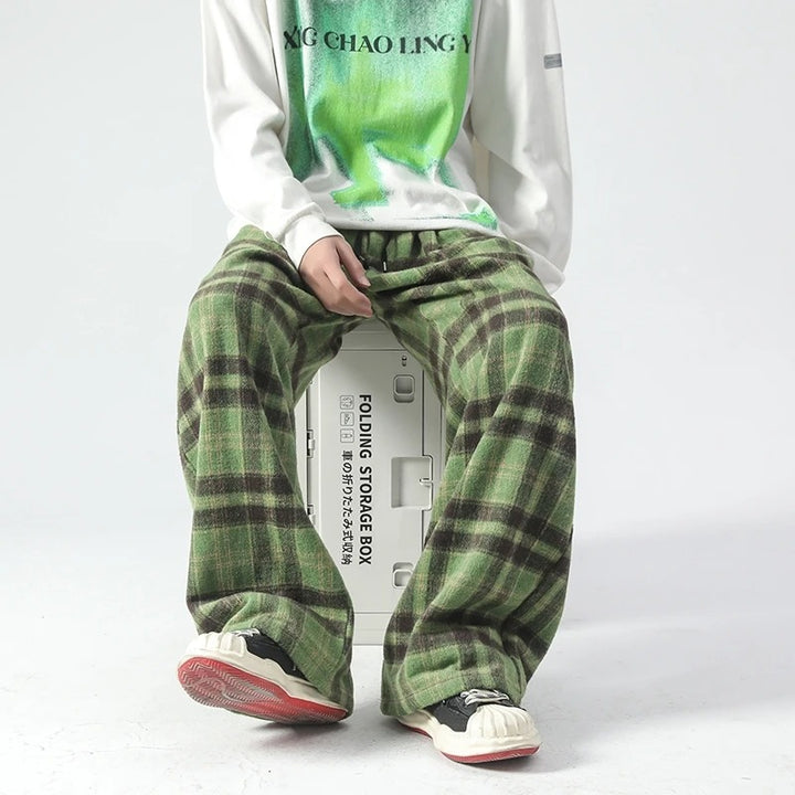 PLAIDSWAY - RELAXED PANTS