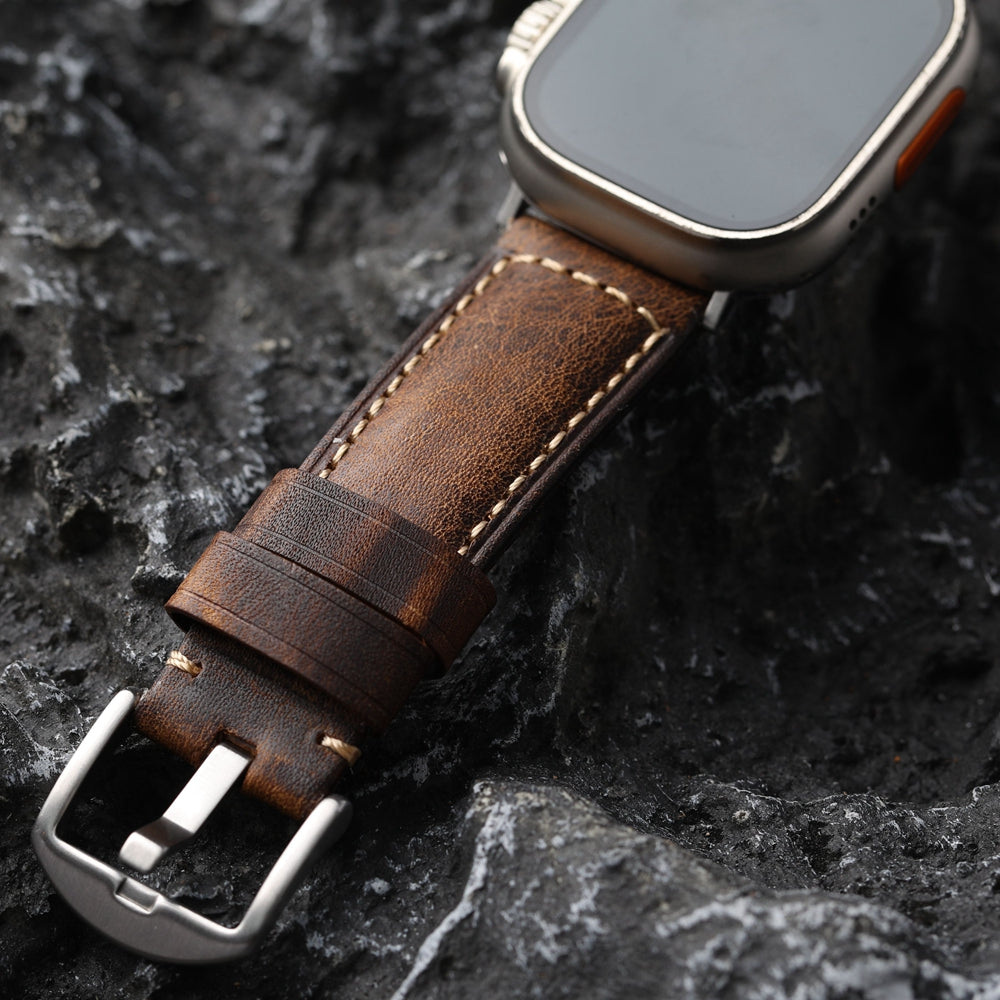 VALOR - LEATHER APPLE WATCH BAND