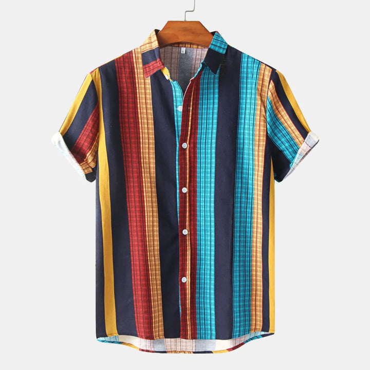 COLORBLOCK - VIBRANT PATCHWORK SHIRT