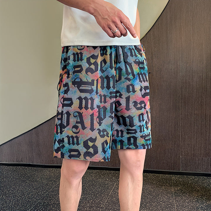 GRAFFITI - DRAWSTRING SHORTS