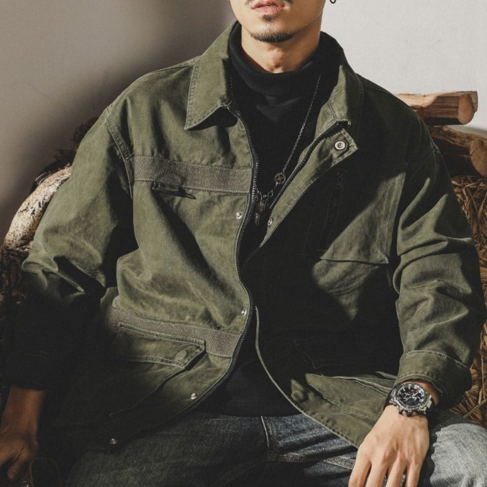 The Rockford - Military Green Light Jacket