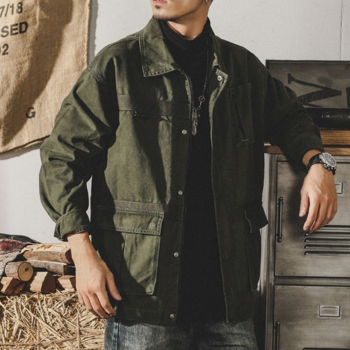 The Rockford - Military Green Light Jacket