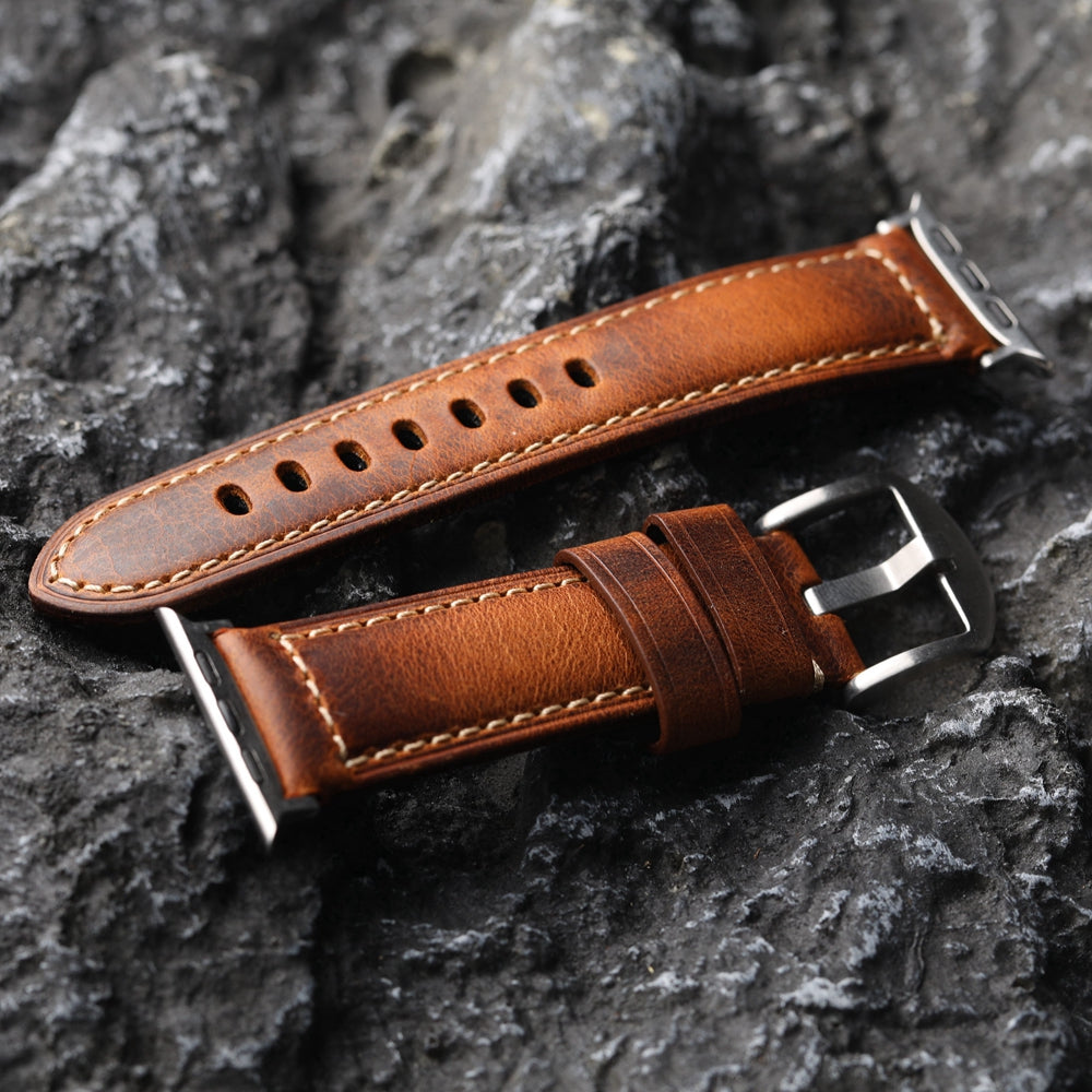 VALOR - LEATHER APPLE WATCH BAND